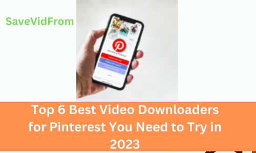 Top 6 Best Video Downloaders for Pinterest You Need to Try in 2023